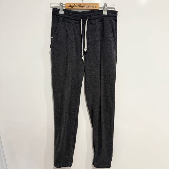 Vuori Men's Ponto Performance Pant Charcoal Heather - Picture 5 of 10